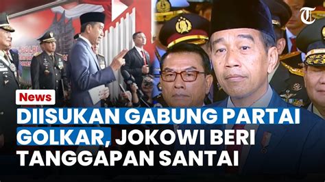 Diisukan Hengkang Dari Pdip Dan Gabung Partai Golkar Presiden Jokowi