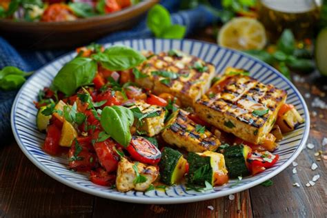 Ratatouille Ni Oise Au Tofu Grill Recette Facile Et Saine Pour