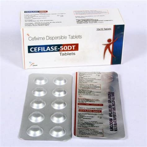 Cefixime Mg Antibiotic Dispersible Tablets Cas No At