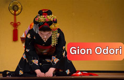 Gion Odori A Traditional Kyoto Experience