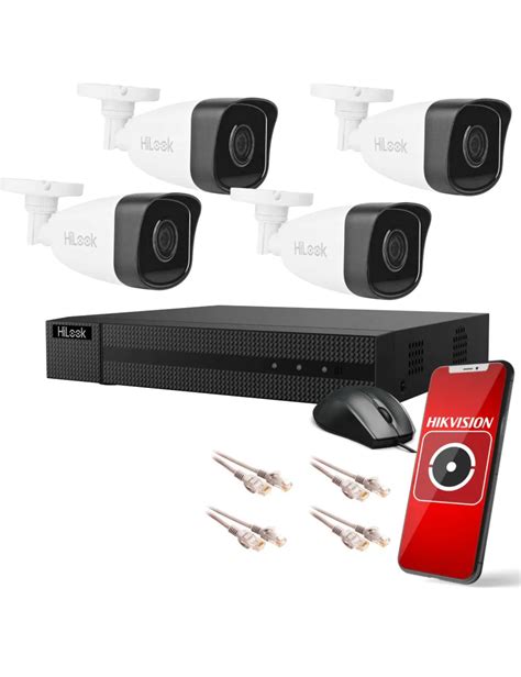 Zestaw Monitoringu Hilook Kamer Ip Ipcam B