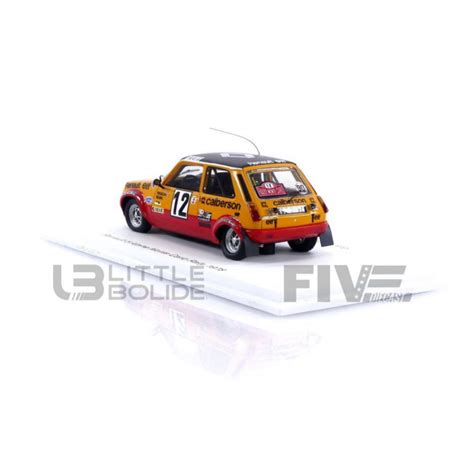 Miniature Renault Alpine Gr Rallye Monte Carlo Spark