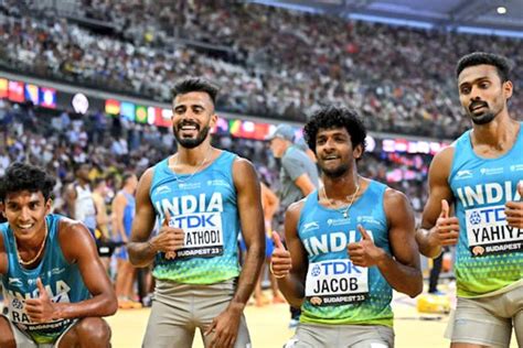 Indian Men S X Relay Team Finish Th In World Championships Final