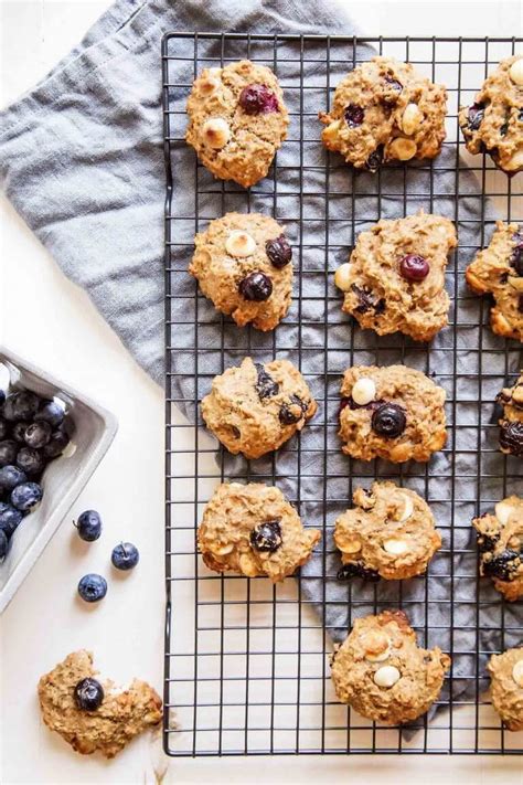 Blueberry Breakfast Cookies With Oats Quinoa Platings Pairings