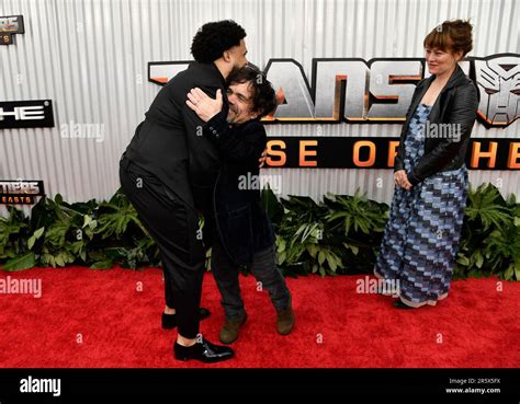 Erica Schmidt Right Looks On As Director Steven Caple Jr From Left