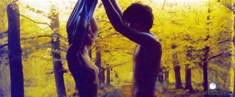 Jessica Biel Naked Powder Blue