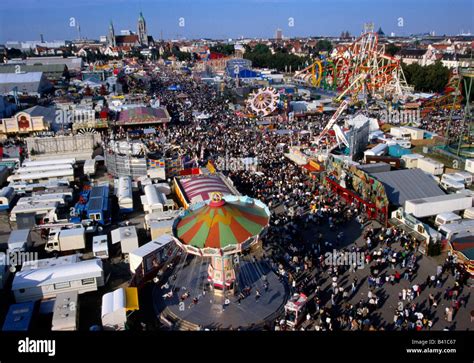 Geography Travel Germany Bavaria Munich Oktoberfest Overview