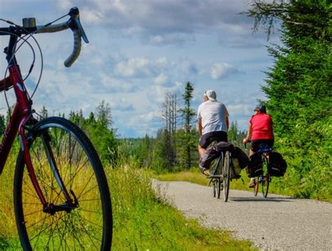 Fin de la saison estivale du parc linéaire Le Ptit Train du Nord L