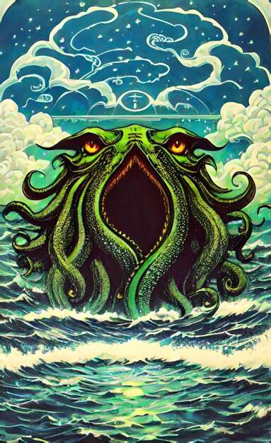 Premium Photo | Cthulhu art