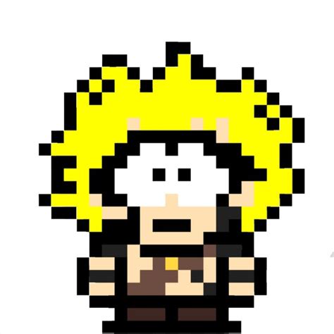 South Park Pixel Art Pixel Art Pattern Pixel Art Tweek South Park