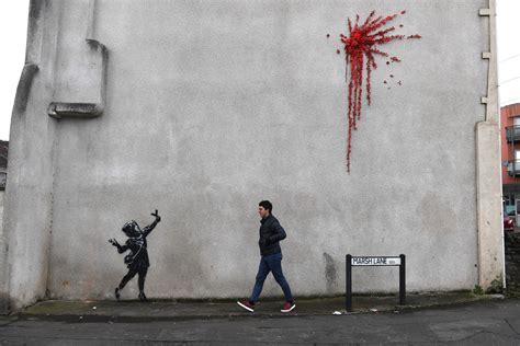 Il Nuovo Murals Di Banksy Per San Valentino Lifegate