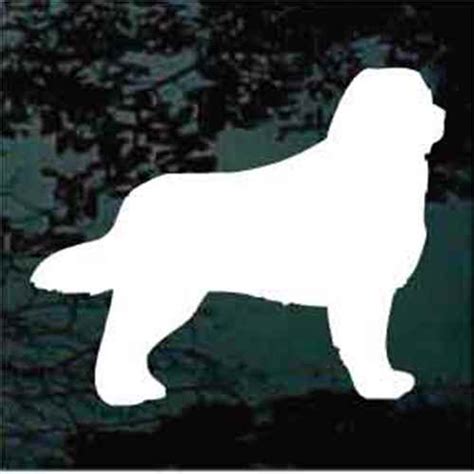 Bernese Mountain Dog Silhouette Car Decals & Stickers | Decal Junky