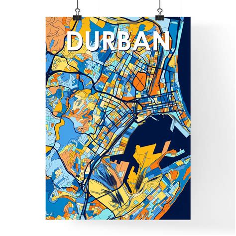 Maps Durban South Africa