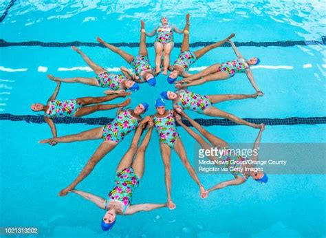 Senior Synchronized Swimming Photos and Premium High Res Pictures ...