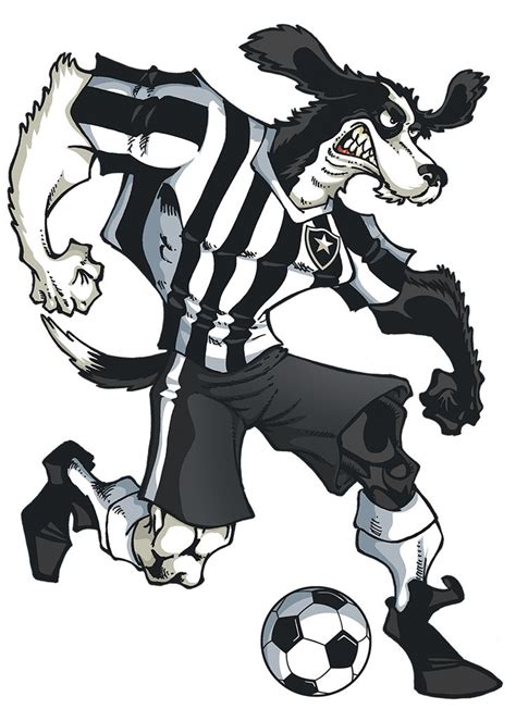 Mascotes De Times De Futebol Elson Souto Mascote Do Botafogo