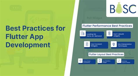 Best Practices For Development Of Flutter