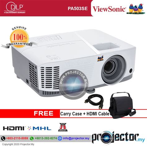 Viewsonic Pa Se Svga Lumens Projector Office Education