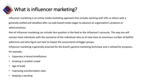 Ppt Instagram Influencer Marketing The 5 Most Significant Advances