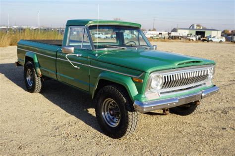 Rare 1974 Jeep J20 Pickup 4x4 3 4 Later Model Gladiator 360 V8 For Sale