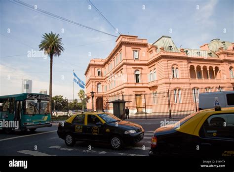 Casa Rosada Pink House Presidential Palace Buenos Aires Argentina