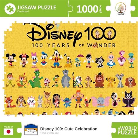 Jual Tenyo D 1000 013 Disney 100 Cute Celebration 1000 Pcs Jigsaw