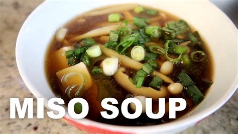 Healing Miso Soup Easy Vegan Cooking Youtube