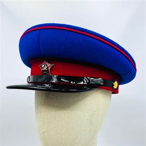 Casquette D Officier De L Union Sovi Tique Pour Homme Chapeau Militaire