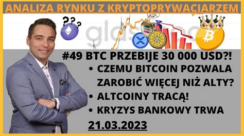 Kryptowaluty Wzrosty Na Krypto Glassnode Btc Lepszy Od Altcoin W