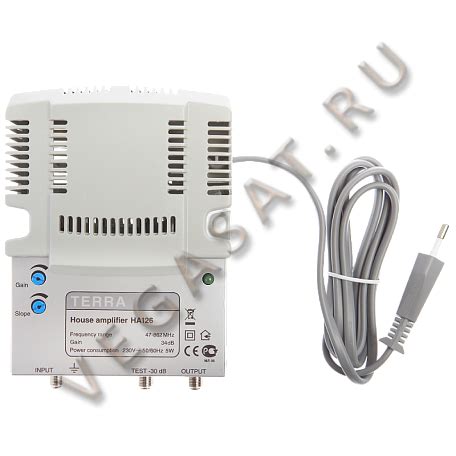 Усилитель ТВ сигнала Terra HA 126 антенный вход / выход, 34 dB – купить ...