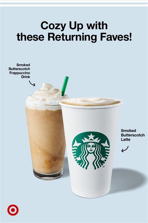 Enjoy Sweet And Smoky Flavors In Your Steamed Latte Or Frappuccino Treat