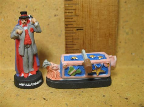 Magician And Assistant Magic Trick Sawing A Woman In Half 2 Pcs Etsy