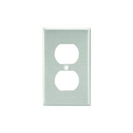 PROMELSA Placa Para Tomacorriente Doble De Aluminio Promelsa 1014600