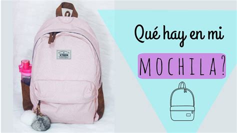 Qu Hay En Mi Mochila Mariana Herrera Youtube