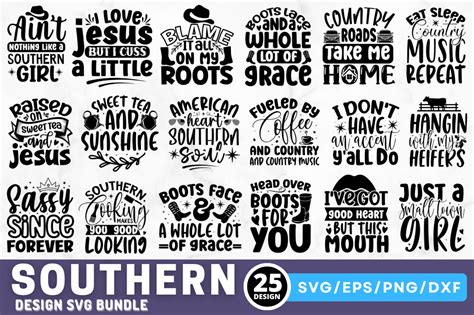 Southern SVG Bundle Graphic By Regulrcrative Creative Fabrica