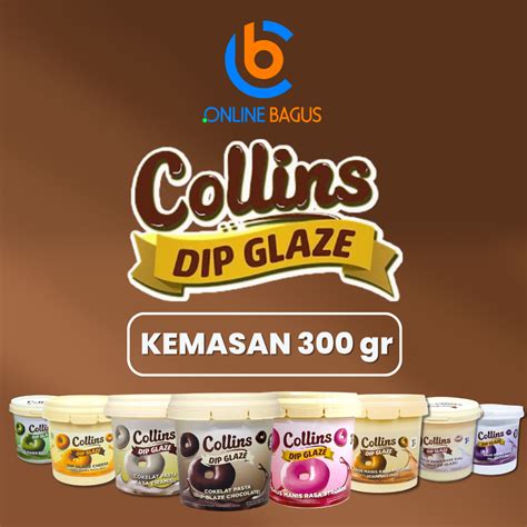 Jual Collins Dip Glaze Gram Shopee Indonesia