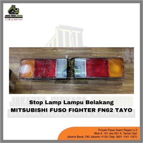 Jual STOP LAMP LAMPU BELAKANG MITSUBISHI FUSO FIGHTER FN62 TAYO OEM