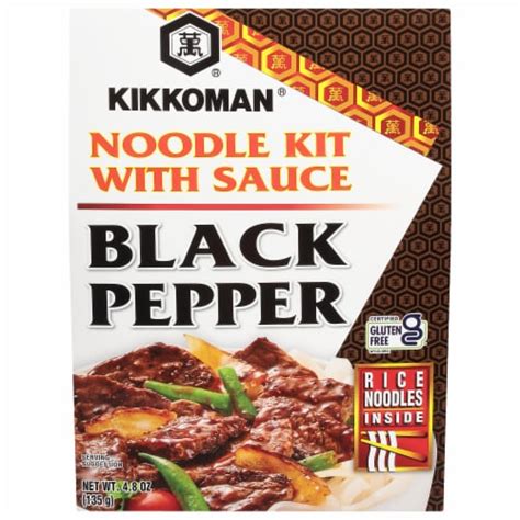 Kikkoman Black Pepper Noodle Kit With Sauce Oz Ralphs