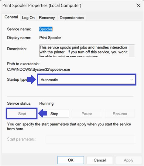 Fix Print Spooler Service Is Not Working In Windows 1110