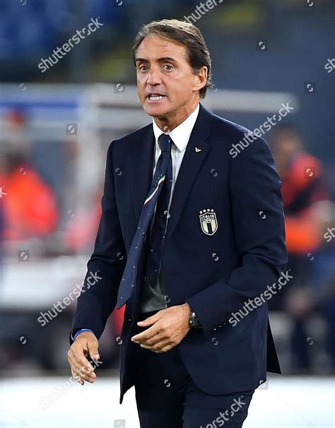 Italys Head Coach Roberto Mancini During Editorial Stock Photo Stock