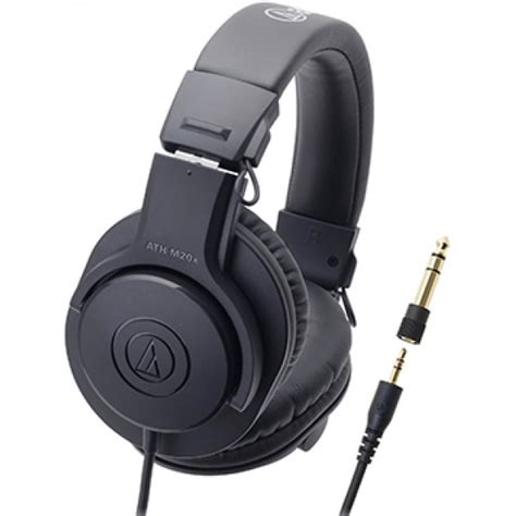 Jual Audio Technica ATH M20X Closed Back Headphones FREE