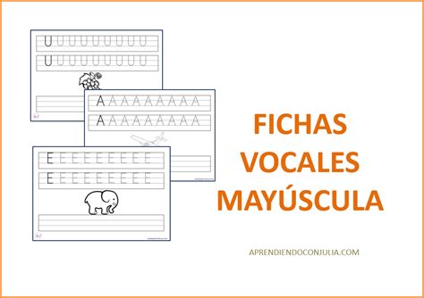 Fichas Vocales Mayusculas Para Imprimir Porn Sex Picture