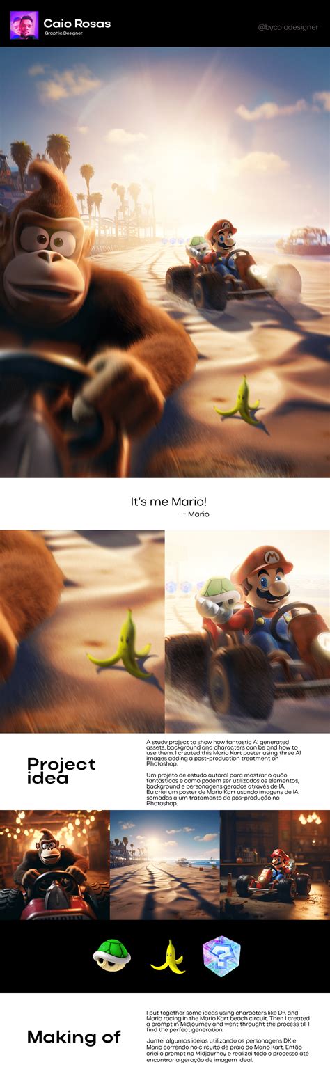 Mario Kart on Behance