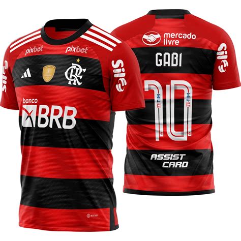 Nova Camisa Do Flamengo Personalizada Seu Nome Escorrega O Pre O