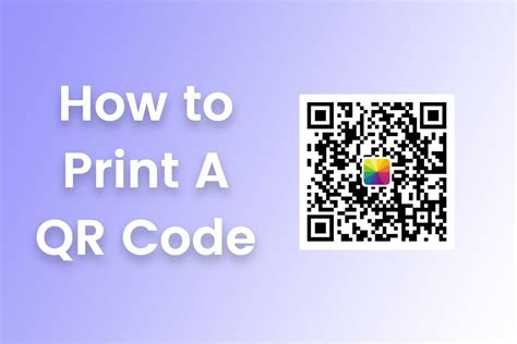 How To Print A Qr Code Best Guideline To Follow Fotor