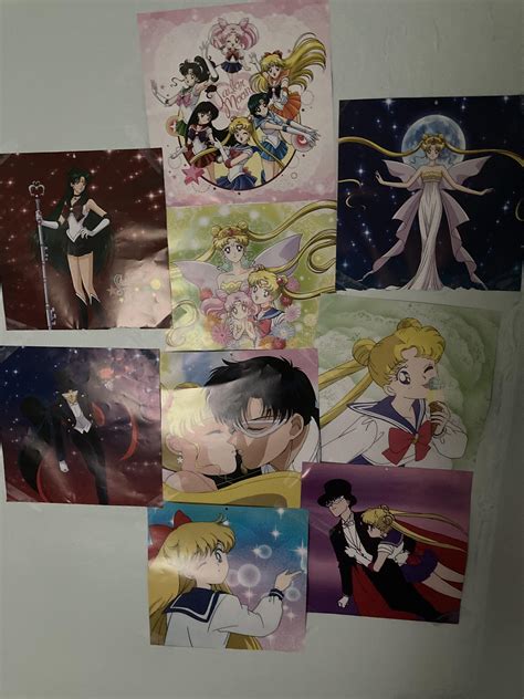 I Found Some Of My Old Sailor Moon Calendar From The Past Two Years And