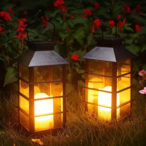 Amazon Solar Hanging Lanterns Outdoor