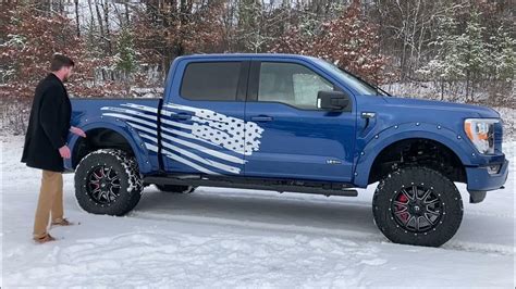 Walk Around With The 2022 Custom F 150 By Sherrod Youtube