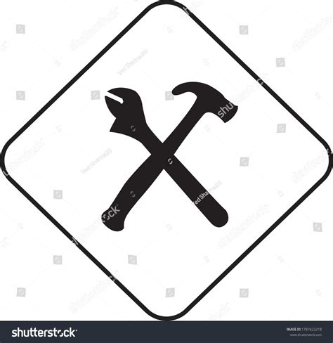 Construction Tool Collection Vector Silhouette เวกเตอร์สต็อก ปลอดค่าลิขสิทธิ์ 1787622218