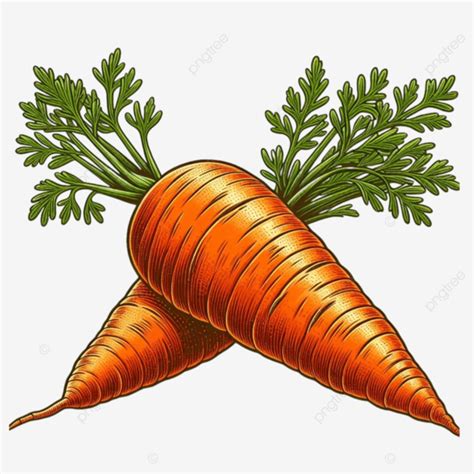 Carrot Image Of A Ripe Vitamin Vegetable Organic Food Orange Carrots