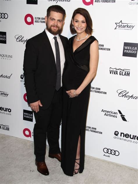 Photo Jack Osbourne et sa femme Lisa Stelly enceinte Soirée Elton